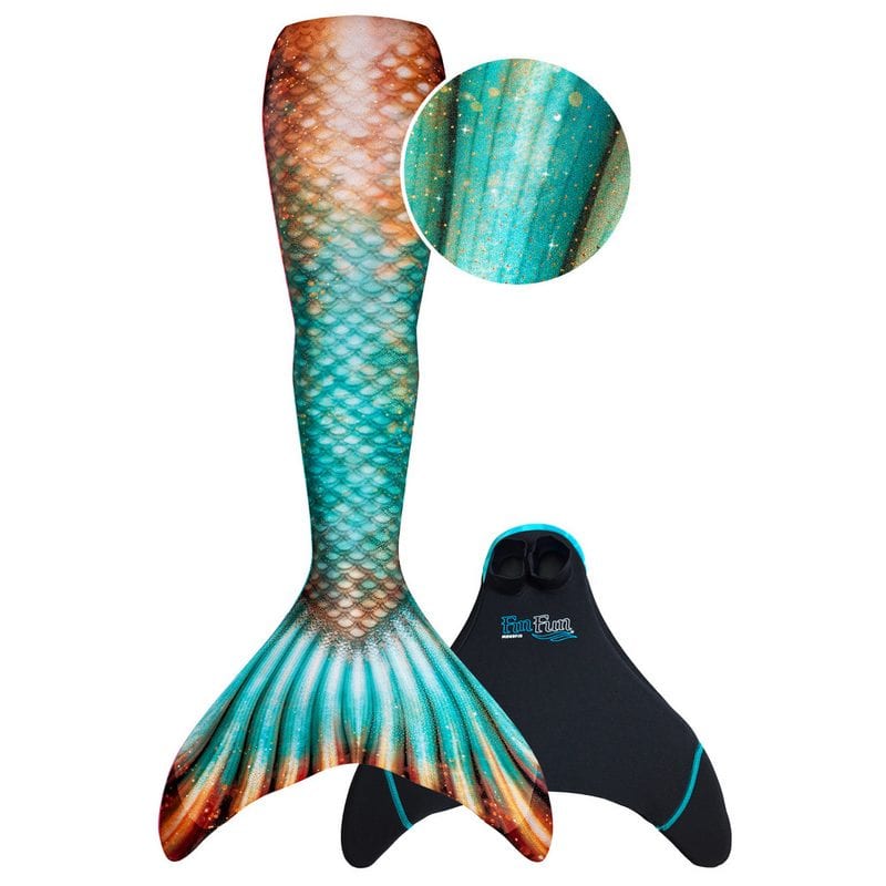 Fin Fun Limited Edition Bronzed Emerald