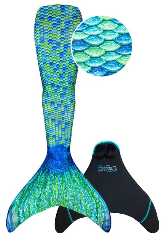 Fin Fun Mermaidens Original Aussie Green