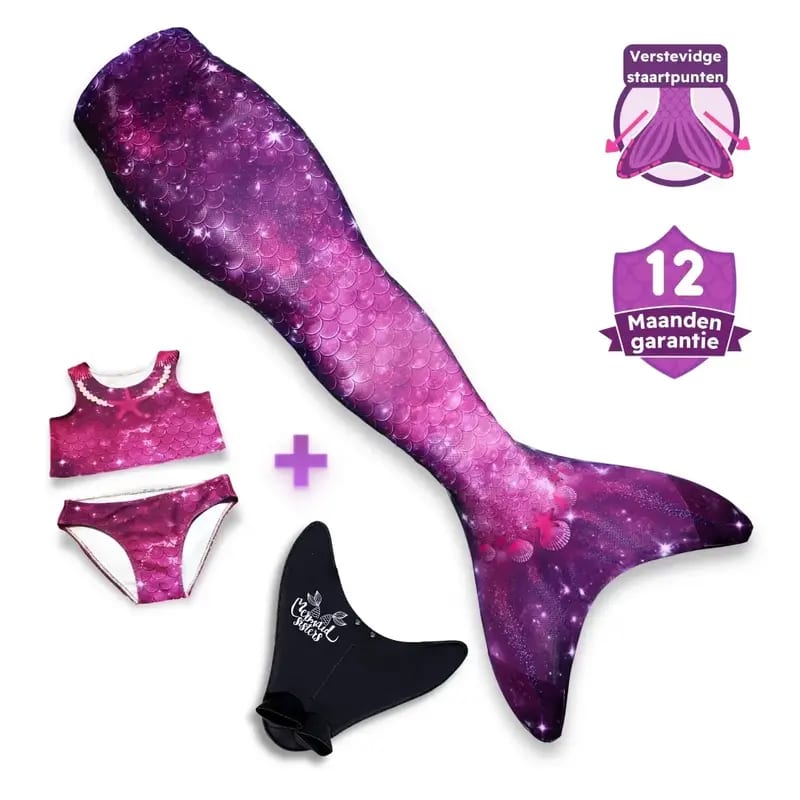 Mermaidsisters Set Lila mit Bikini