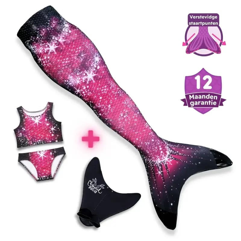 Mermaidsisters Set Pink Passion mit Bikini